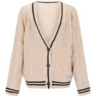 Custom Cable Knit Cardigan For Women