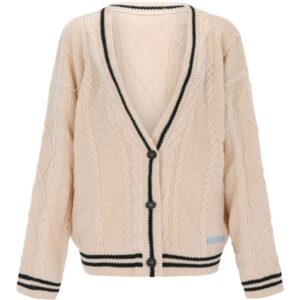 Custom Cable Knit Cardigan For Women