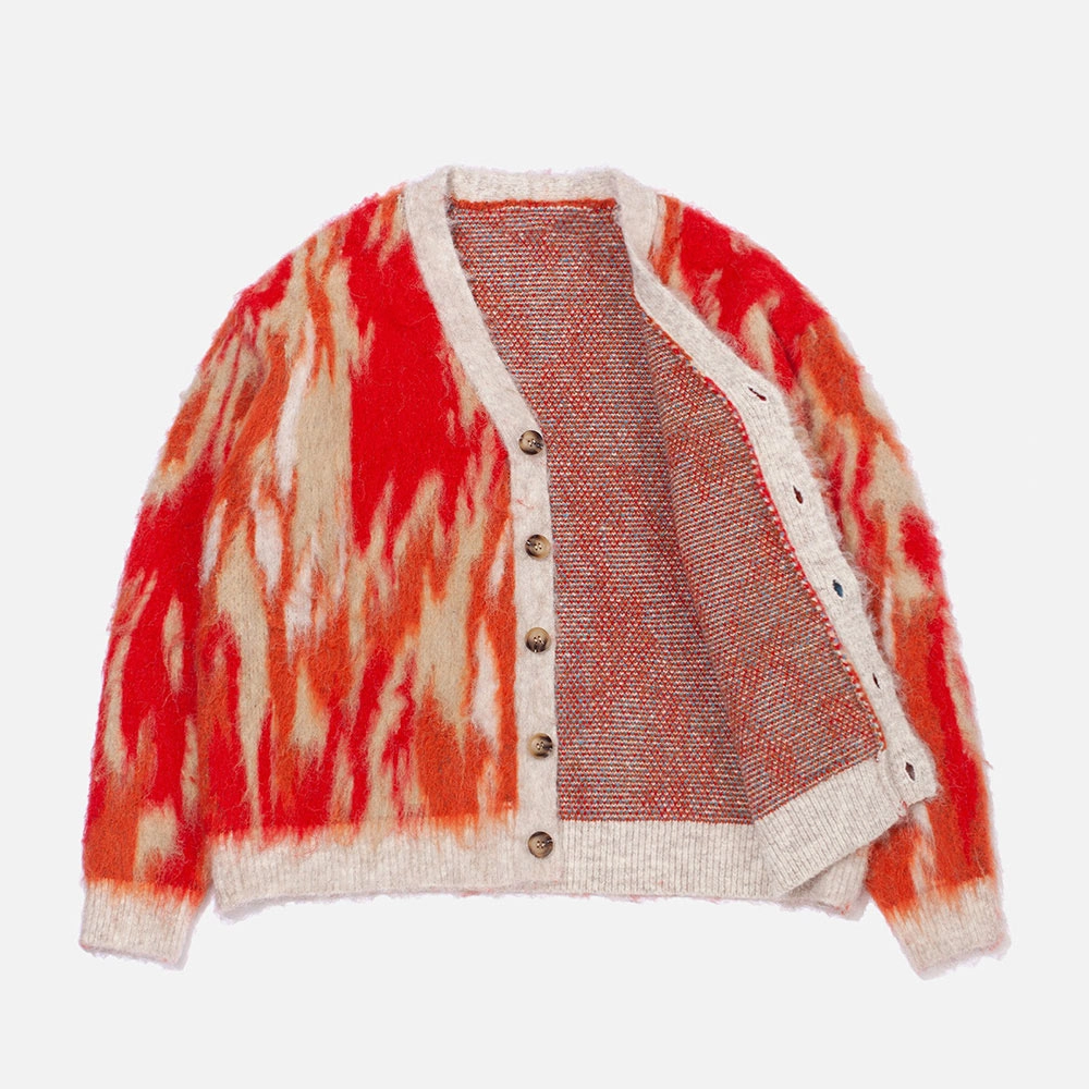 wool knit cardigan sweater inner show