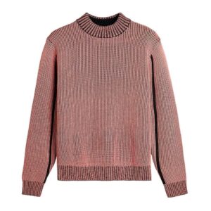 Custom Jacquard Number Men Sweater Mesh Knit Jersey