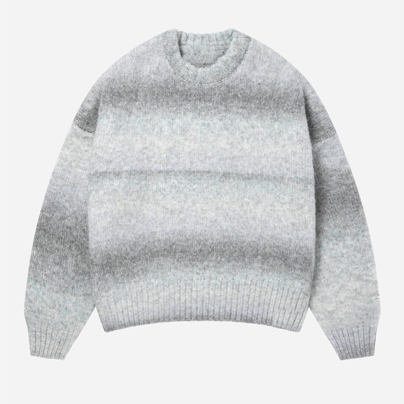 1 mohair knitted pullover sweater