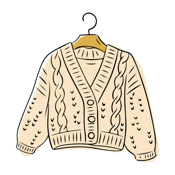 cable knit cardigan design