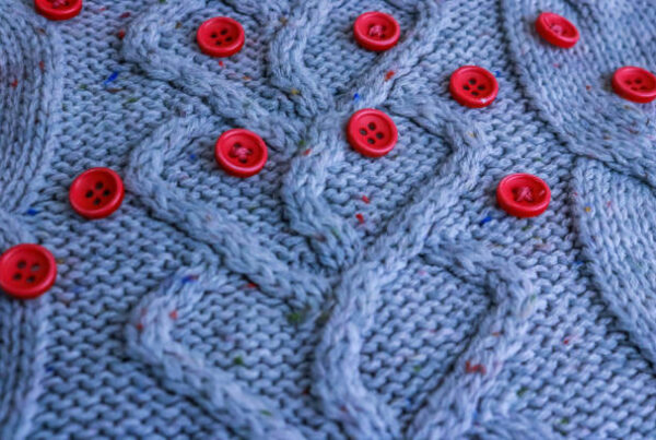 colorful cable knit cardigan design