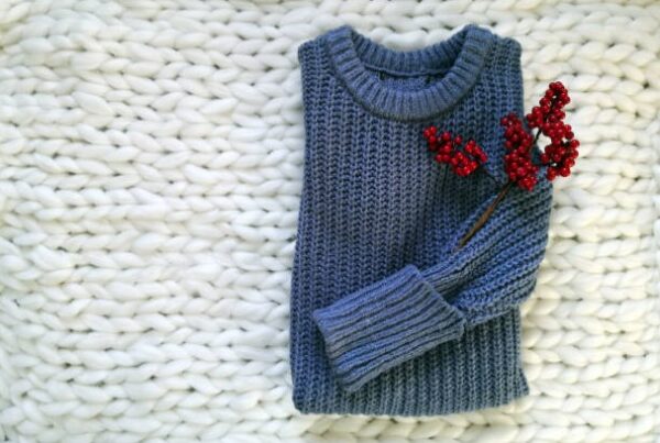custom-made winter chunky knit sweater