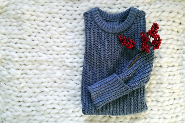 custom-made winter chunky knit sweater