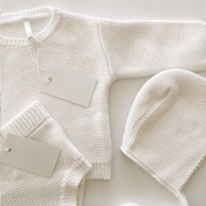 sprinkle cotton newborn romper
