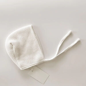 baby cotton knit sweater set (romper, beanie & booties)