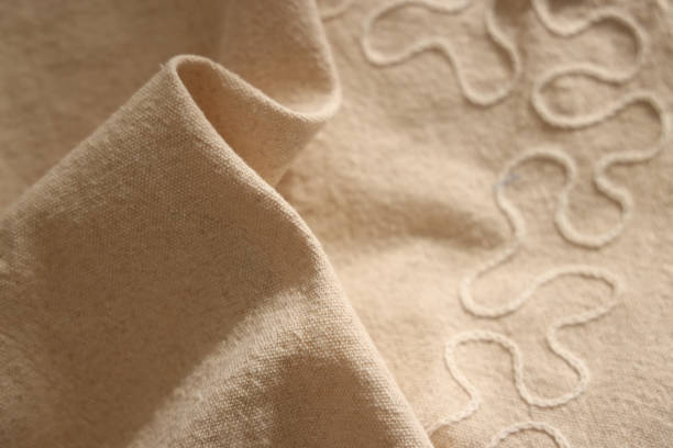 Fabric background with copy space