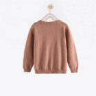 Plain Cotton Baby Cardigan Sweater for custom baby knitwear OEM ODM supplier