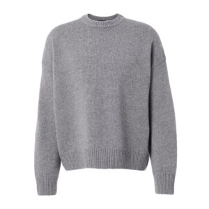 Custom Men Classic Gray Cashmere Sweater