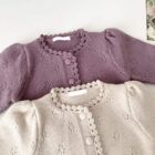 Button Knit Baby Cardigan Coat for custom baby knitwear OEM ODM supplier
