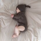 Knitted Baby Romper Jumpsuit Set for custom baby knitwear OEM ODM supplier