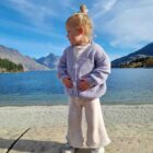 Ribbed Chunky Knit Baby Cardigan for custom baby knitwear OEM ODM supplier