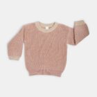Chunky Cotton Baby Knit Pullover for custom baby knitwear OEM ODM supplier