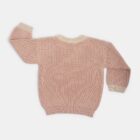 Chunky Cotton Baby Knit Pullover for custom baby knitwear OEM ODM supplier