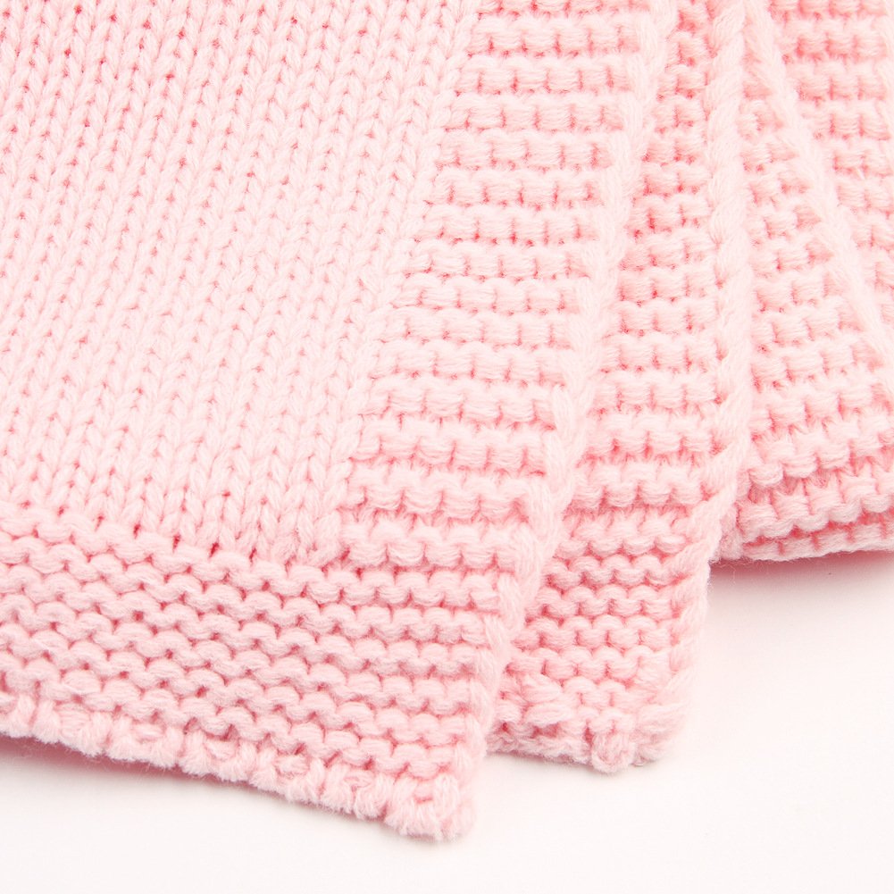 Organic Cotton Baby Throw Blanket for custom baby knitwear OEM ODM supplier