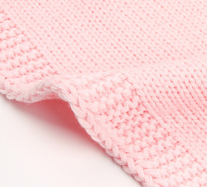 Organic Cotton Baby Throw Blanket for custom baby knitwear OEM ODM supplier