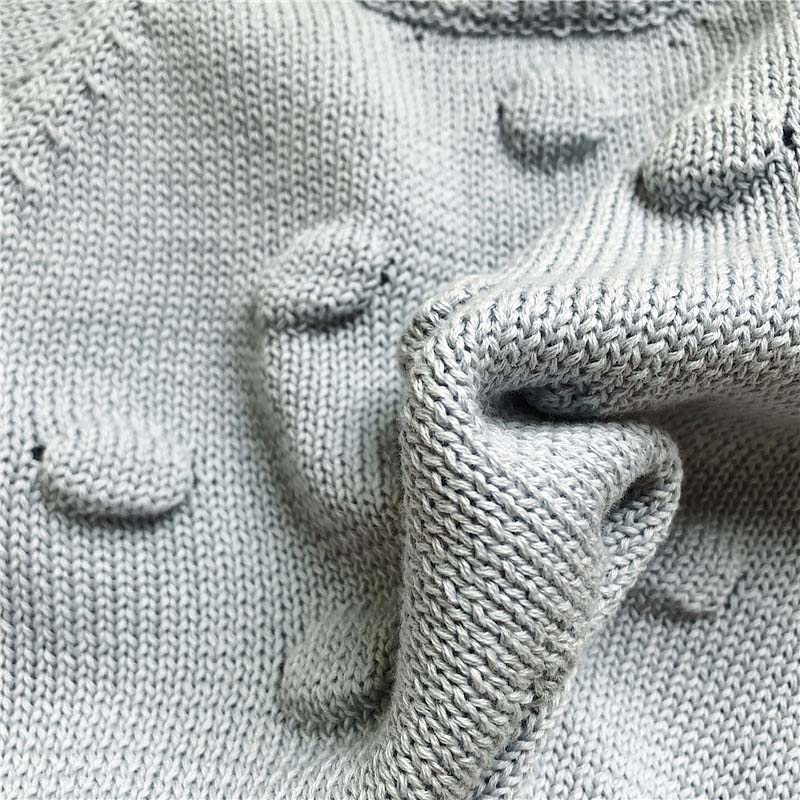 Thick Cotton Baby Knit Sweater Set for custom baby knitwear OEM ODM supplier