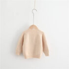 Pompom Cashmere Baby Cardigan Sweater for custom baby knitwear OEM ODM supplier