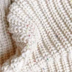 chunky knit speckle cotton baby sweater pullover alternate angle product photo