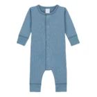 cotton bamboo baby romper sweater jumpsuit alternate angle product photo