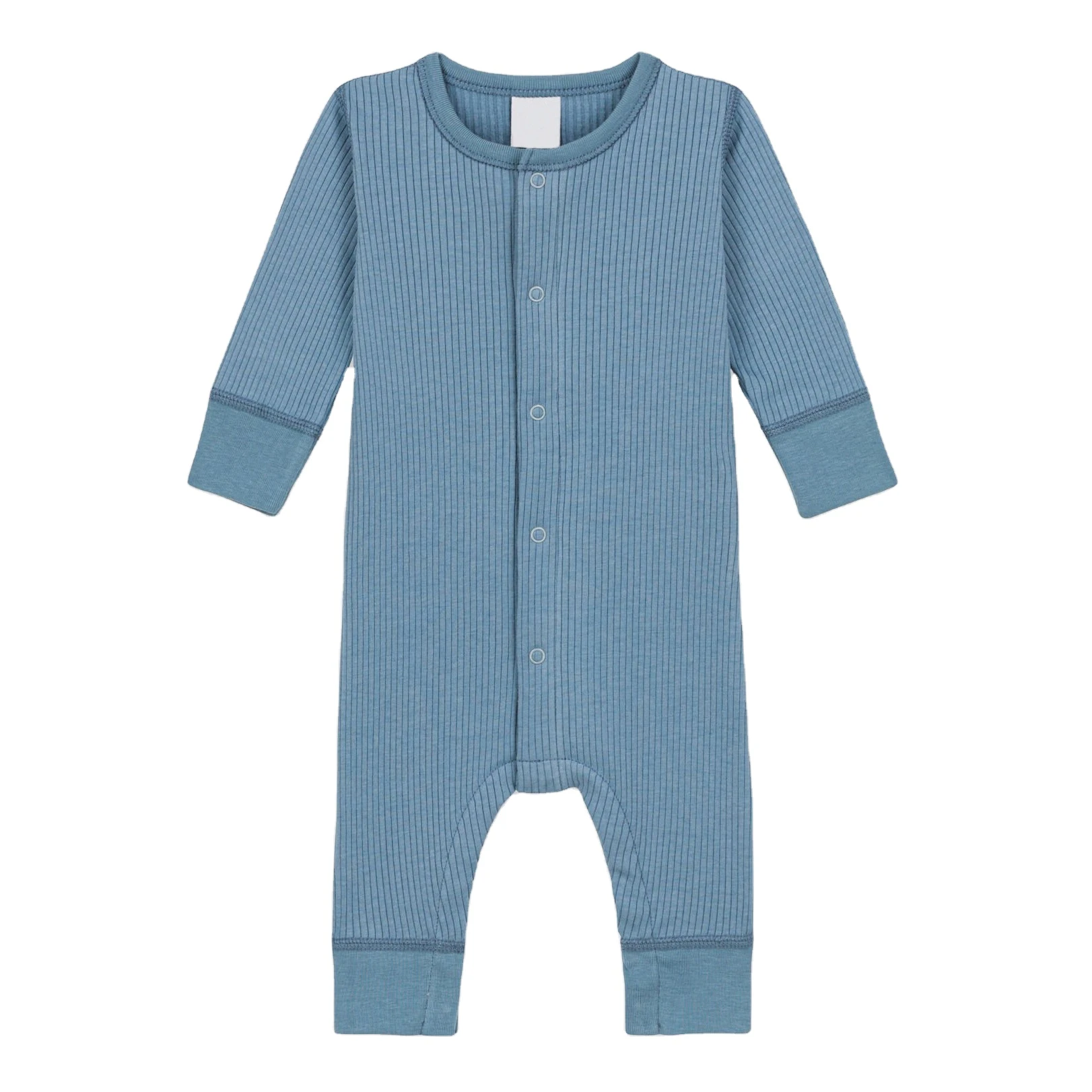 cotton bamboo baby romper sweater jumpsuit alternate angle product photo