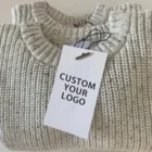 soft knitted baby sweater jumper winter alternate angle product photo