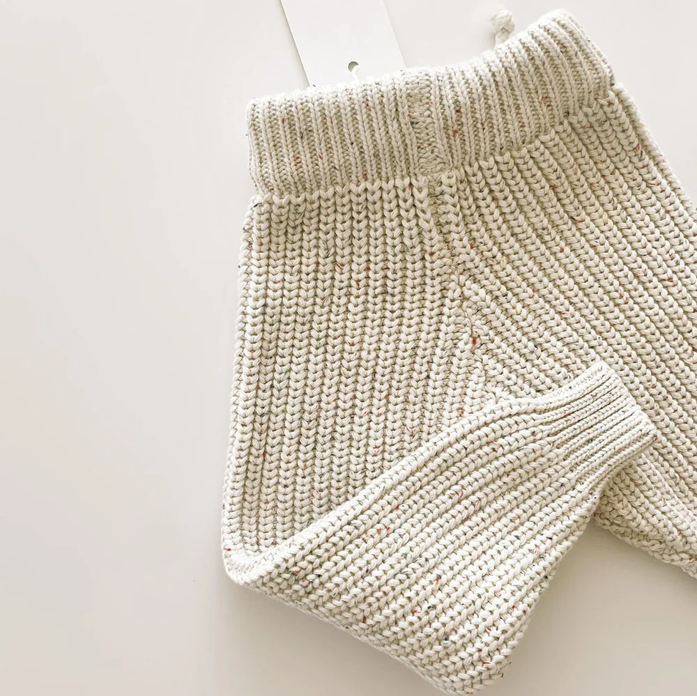 sprinkle cotton baby sweater set pants additional angle product photo
