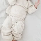 mommy and me sprinkle knit family sweater set side view or detail closeup photo