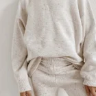 mommy and me sprinkle knit family sweater set alternate angle product photo