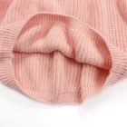 organic cotton chunky knit toddler baby sweater texture and fabric detail photo