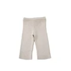 speckled cotton two piece toddler knit set lifestyle or baby wearing photo