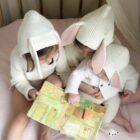 Cotton Hooded Baby Knit Jumper for custom baby knitwear OEM ODM supplier