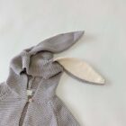 Cotton Hooded Baby Knit Jumper for custom baby knitwear OEM ODM supplier
