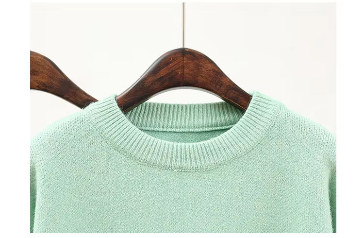 Sweater Dress Set Women Two Piece Solid Oversized Knit Ribbed custom women knitwear OEM ODM manufacturer