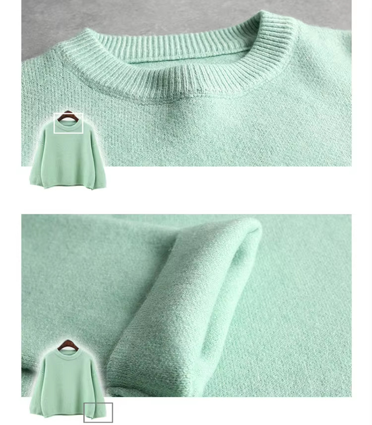Sweater Dress Set Women Two Piece Solid Oversized Knit Ribbed custom women knitwear OEM ODM manufacturer