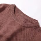 Women Casual Two Piece Sweater Set Crop Top Wide Leg Pant Knit custom women knitwear OEM ODM manufacturer