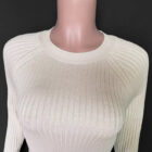 Rib Knit Long Sleeve Two Piece Casual Women Sweater Set Wide Leg custom women knitwear OEM ODM manufacturer