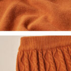 High Quality Winter Women Sweater Set Cable Knit Two Piece Skirt custom women knitwear OEM ODM manufacturer