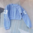 Fashion Streetwear Casual Women Long Sleeve Sweater Cardigan Shorts custom women knitwear OEM ODM manufacturer