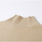 Asymmetric Turtleneck Knit Sweater Set Women Wide Leg custom women knitwear OEM ODM manufacturer