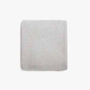 cashmere knit baby blanket super soft pure color for custom baby knitwear OEM ODM supplier