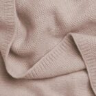 cashmere knit baby blanket super soft pure color for custom baby knitwear OEM ODM supplier