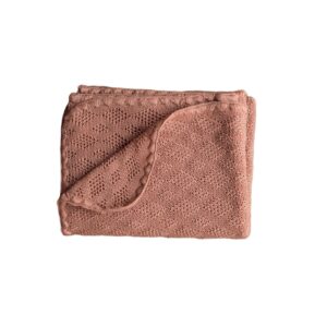 merino wool knit baby blanket super soft luxury for custom baby knitwear OEM ODM supplier
