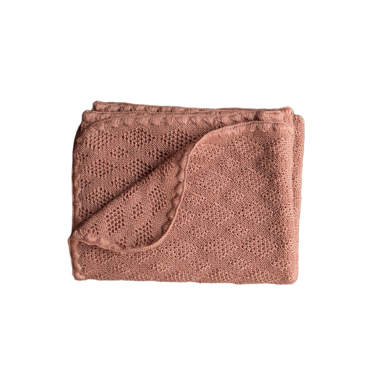 Custom Merino Wool Knit Baby Blanket Super Soft Luxury - Image 1 merino wool knit baby blanket super soft luxury for custom baby knitwear OEM ODM supplier