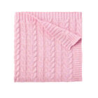 cotton checkered knit baby blanket plaid winter for custom baby knitwear OEM ODM supplier
