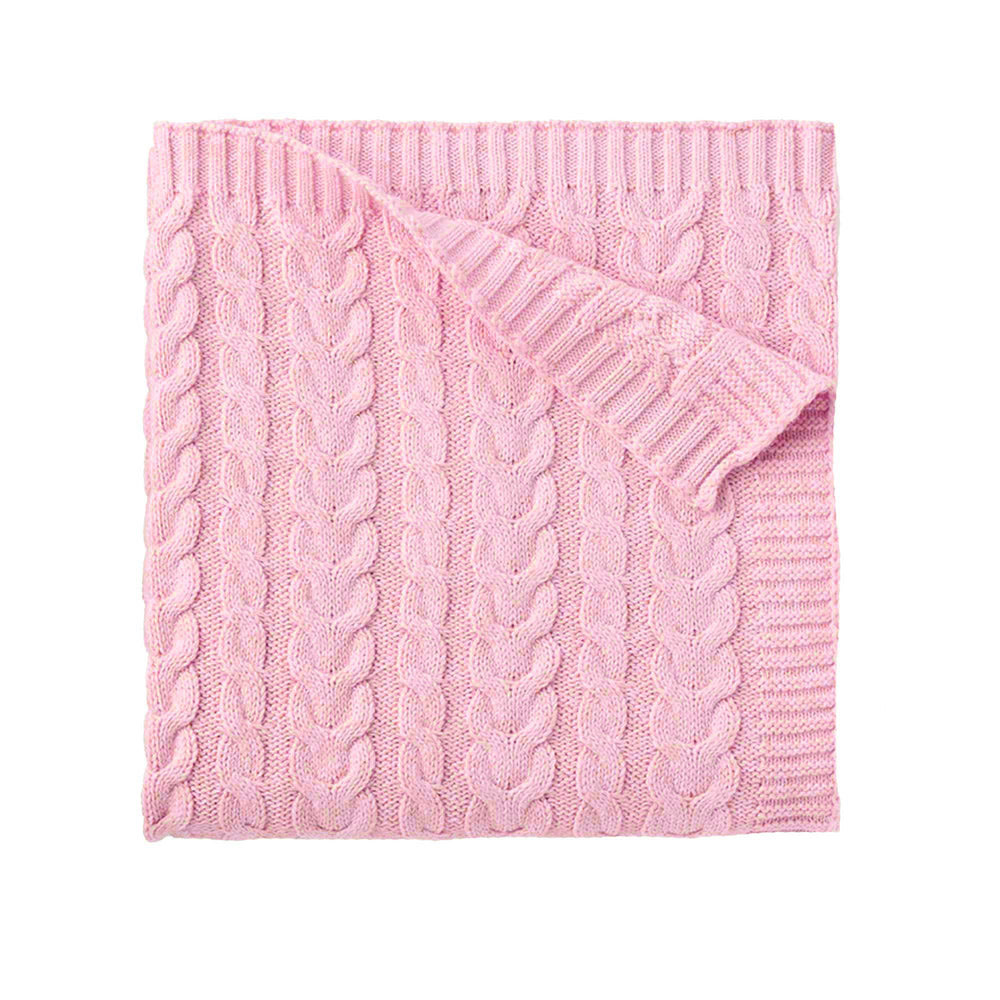 cotton checkered knit baby blanket plaid winter for custom baby knitwear OEM ODM supplier