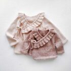 Winter Newborn Knit Romper Jumpsuit with Logo custom baby knitwear OEM ODM supplier