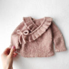 Winter Newborn Knit Romper Jumpsuit with Logo custom baby knitwear OEM ODM supplier