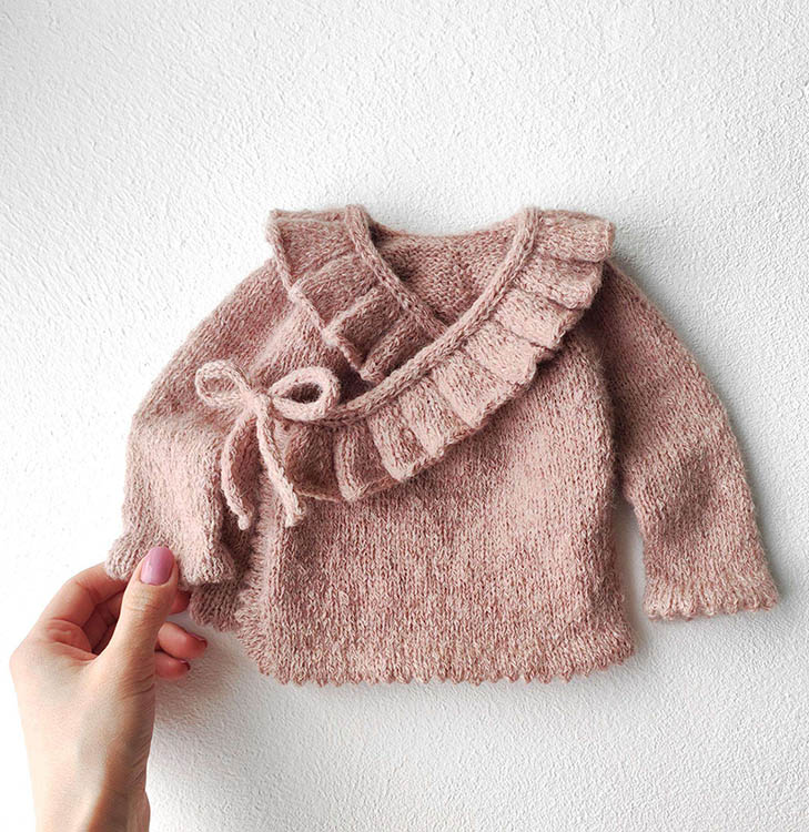 Winter Newborn Knit Romper Jumpsuit with Logo custom baby knitwear OEM ODM supplier
